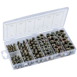Condor - kit set assortimento dadi rivetti acciaio galvanizzato dado 150pz M3-10
