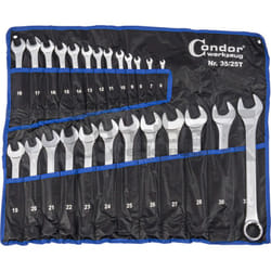Condor - serie kit set chiavi combinate stella e fissa inglesi 25pz 6-32mm