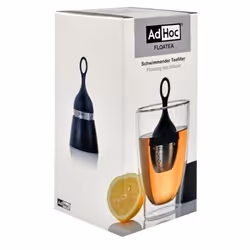 AdHoc Floatea setaccio da tè Plastica, Acciaio inox Nero, Argento - Vista aggiuntiva 5