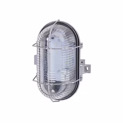Ledino Pesch 8, Superficie, Ovale, 1 lampadina(e), 4000 K, IP44, Argento