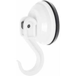 Cartrend - 10217 - Gancio a ventosa per caravan, fino a 6 kg, 6 kg, colore: Bianco