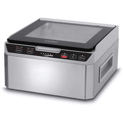 Caso - VacuChef 40 1417 - Macchina per sottovuoto in acciaio inox, 3 l, 70 litri/minuto, doppia saldatura, tempo di aspirazione e saldatura regolabile