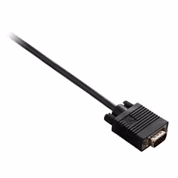 V7 Cavo video VGA HDDB15 (m/m) 5M - Nero 5m 16.4ft, 5 m, VGA (D-Sub), VGA (D-Sub), Nero, Cina, Maschio/Maschio