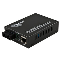 ALLNET 102459 convertitore multimediale di rete 1000 Mbit/s Modalità multipla Nero