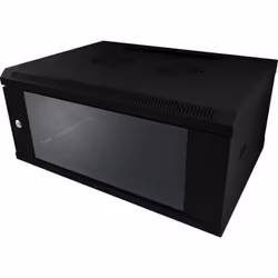 ALLNET ALL-SMC6404SCHWARZ, Da parete, 4U, 50 kg, Lucchetti, 14 kg, Nero