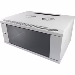 ALLNET ALL-SMC6418GRAU, Da parete, 18U, 50 kg, Lucchetti, 27 kg, Grigio