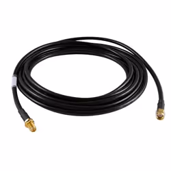 ALLNET ANT-CAB-SMAM-SMAF-1000, 10 m, SMA, SMA, Nero
