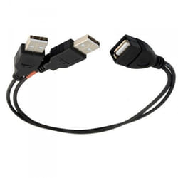 ALLNET 133298 cavo USB USB 2.0 2 x USB A USB A Nero