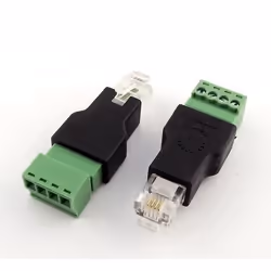 ALLNET STT-RJ11, 2 pz, Nero, Verde, 51 mm, 18 mm, 11 mm