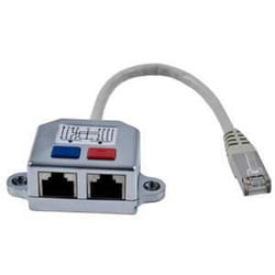 Synergy 21 S215235 cavo di rete Grigio, Metallico 0,15 m