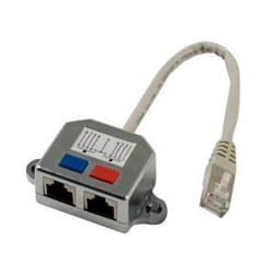 Synergy 21 S215236 cavo di rete Grigio, Metallico 0,15 m