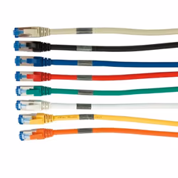 Synergy 21 S216476, 0,5 m, Cat6a, S/FTP (S-STP), RJ-45, RJ-45, Bianco