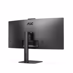 AOC V5 CU34V5CW/BK LED display 34" Wide Quad HD Nero - Vista aggiuntiva 7