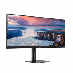 AOC V5 U34V5C/BK 34" UltraWide Quad HD LCD Nero - Vista aggiuntiva 4