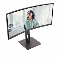 AOC CU34P3CV 34" UltraWide Quad HD LED Nero - Vista aggiuntiva 8