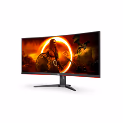 AOC G2 CU34G2XE/BK LED display 34" Wide Quad HD LCD Nero, Rosso - Vista aggiuntiva 4