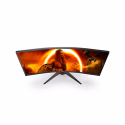 AOC G2 CU34G2XE/BK LED display 34" Wide Quad HD LCD Nero, Rosso - Vista aggiuntiva 6