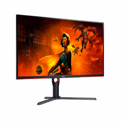 AOC G3 U32G3X/BK LED display 31.5" 4K Ultra HD Nero, Rosso - Vista aggiuntiva 4