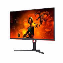 AOC G3 U32G3X/BK LED display 31.5" 4K Ultra HD Nero, Rosso - Vista aggiuntiva 5