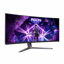 AOC AGON PRO AG346UCD 34" Wide Quad HD QD-OLED Nero, Grigio - Vista aggiuntiva 4