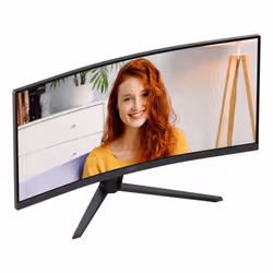 AOC B3 CU34B3E Monitor PC 86,4 cm (34") 3440 x 1440 Pixel Wide Quad HD LED Nero - Vista aggiuntiva 8
