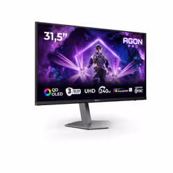 AOC AG326UZD2 Monitor PC 80 cm (31.5") 3840 x 2160 Pixel Nero - Vista aggiuntiva 2