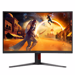 AOC G4 C32G4Z Monitor PC 80 cm (31.5") 1920 x 1080 Pixel Nero, Rosso - Vista aggiuntiva 3
