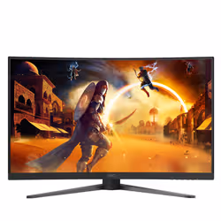 AOC G4 C32G4Z Monitor PC 80 cm (31.5") 1920 x 1080 Pixel Nero, Rosso - Vista aggiuntiva 4