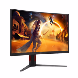 AOC G4 C32G4Z Monitor PC 80 cm (31.5") 1920 x 1080 Pixel Nero, Rosso - Vista aggiuntiva 5