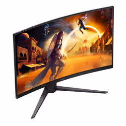 AOC G4 C32G4Z Monitor PC 80 cm (31.5") 1920 x 1080 Pixel Nero, Rosso - Vista aggiuntiva 7