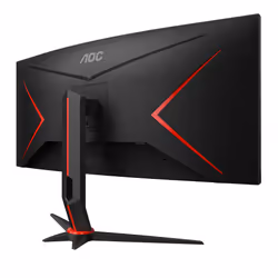 AOC G2 CU34G2X/BK LED display 34" Quad HD Nero, Rosso - Vista aggiuntiva 8