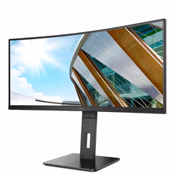 AOC P2 CU34P2A LED display 34" Quad HD Nero - Vista aggiuntiva 4