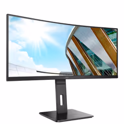 AOC P2 CU34P2A LED display 34" Quad HD Nero - Vista aggiuntiva 5