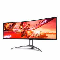 AOC B2 AG493UCX2 48.8" Quad HD LED Nero - Vista aggiuntiva 4