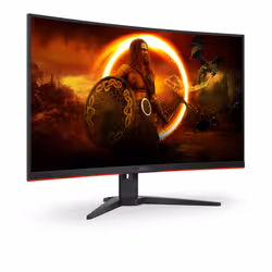AOC G2 CQ32G2SE/BK LED display 31.5" 2K Ultra HD Nero, Rosso - Vista aggiuntiva 5