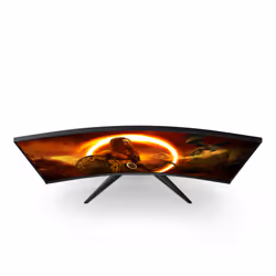 AOC G2 CQ32G2SE/BK LED display 31.5" 2K Ultra HD Nero, Rosso - Vista aggiuntiva 6