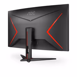 AOC G2 CQ32G2SE/BK LED display 31.5" 2K Ultra HD Nero, Rosso - Vista aggiuntiva 8