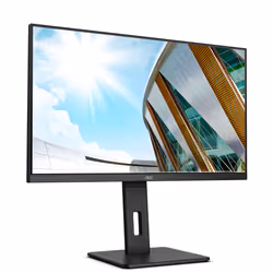 AOC U32P2CA 31.5" 4K Ultra HD LED Nero - Vista aggiuntiva 4