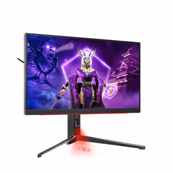 AOC AG274QXM 27" Quad HD LED Nero, Rosso - Vista aggiuntiva 4