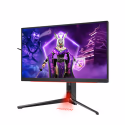 AOC AG274QXM 27" Quad HD LED Nero, Rosso - Vista aggiuntiva 5
