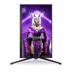 AOC AG274QXM 27" Quad HD LED Nero, Rosso - Vista aggiuntiva 7