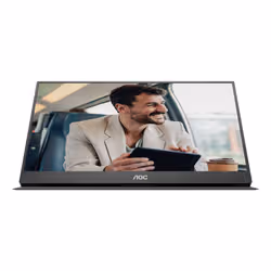 AOC 16T20E2 TV e monitor portatile Nero 39,6 cm (15.6") LED 1920 x 1080 Pixel - Vista aggiuntiva 8