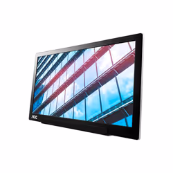 AOC 01 Series I1601P 15.6" Full HD LED Argento, Nero - Vista aggiuntiva 4