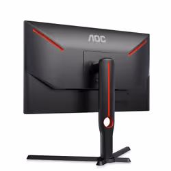 AOC G3 25G3ZM/BK 24.5" Full HD Nero, Rosso - Vista aggiuntiva 7