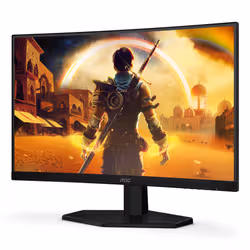 AOC 23.6 LED - C24G42E Monitor PC 59,9 cm (23.6") 1920 x 1080 Pixel Nero, Rosso - Vista aggiuntiva 5