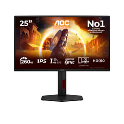 AOC G4 25G4ZR Monitor 24,5 pollici Full HD IPS 260 Hz 1 ms Nero, Rosso