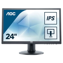 AOC 60 Series I2460PXQU Monitor PC 61 cm (24") 1920 x 1200 Pixel WUXGA LED Nero