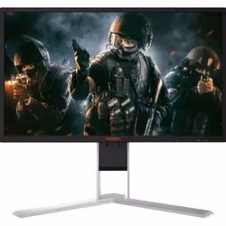 AOC AGON 1 AG251FG Monitor PC 62,2 cm (24.5") 1920 x 1080 Pixel Full HD LED Nero, Rosso - Vista aggiuntiva 6
