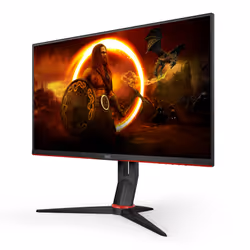 AOC Q27G2S/EU 27" Quad HD LED Nero, Rosso - Vista aggiuntiva 4