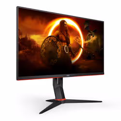 AOC Q27G2S/EU 27" Quad HD LED Nero, Rosso - Vista aggiuntiva 5